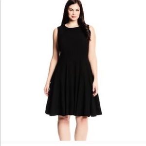 Calvin Klein Fit and Flare Cocktail Dress Sz 16W